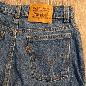LEVI’S | Vintage 619 Deadstock Classic Blue Denim Jeans Orange Tag